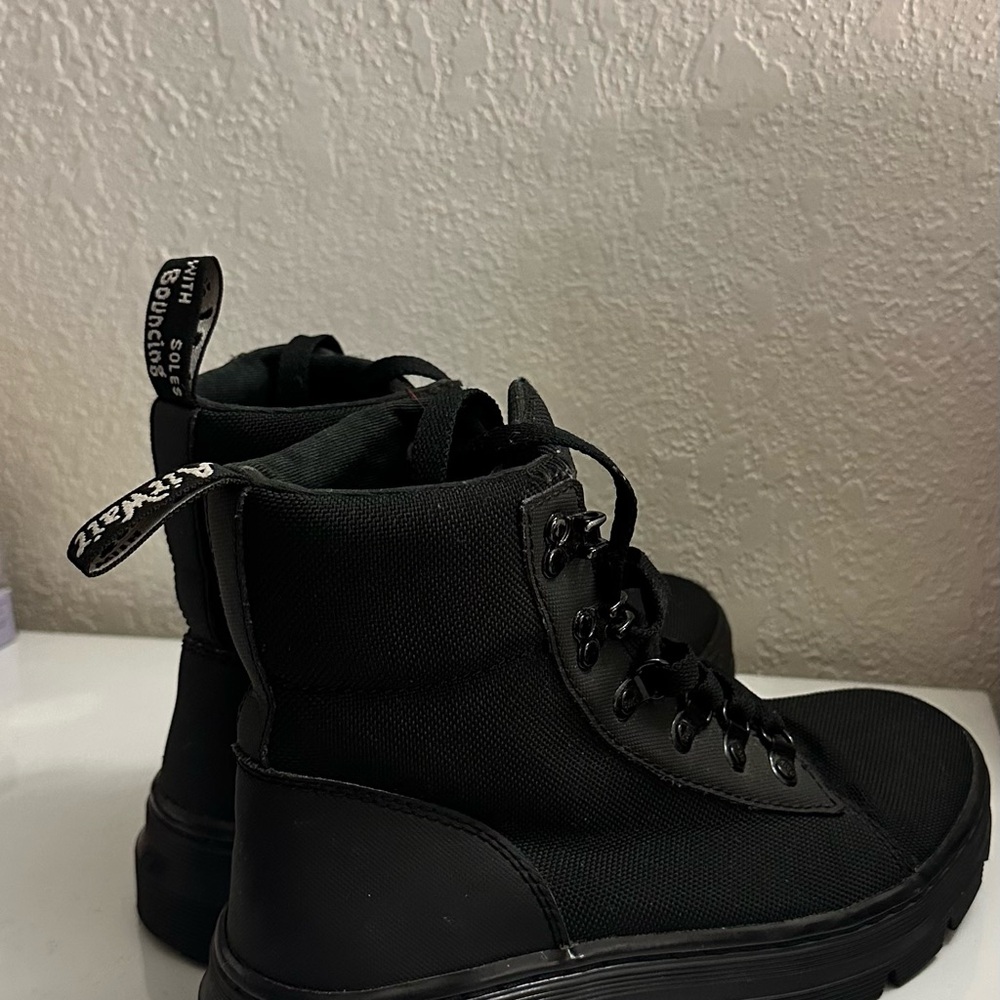 Dr. Martens Black Combat Boots